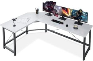 Coleshome 66" L Shaped Gaming Desk