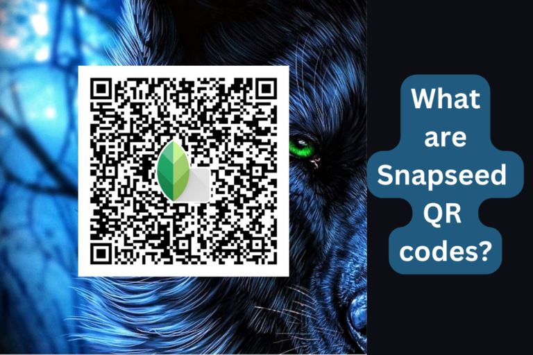 Snapseed QR codes
