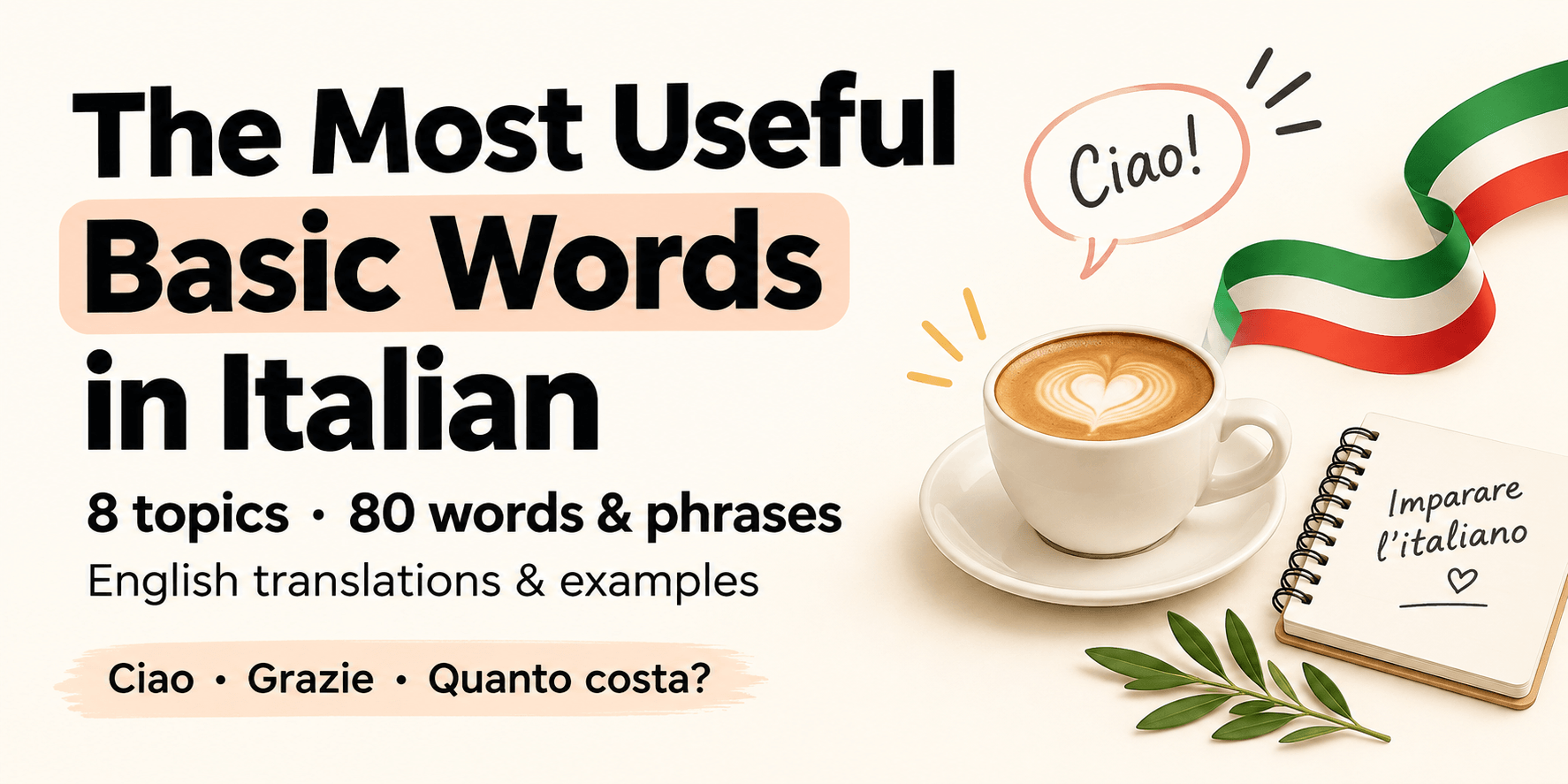80 Essential Words and Phrases