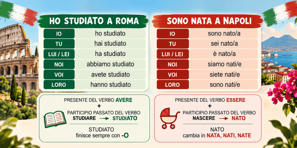 understand passato prossimo